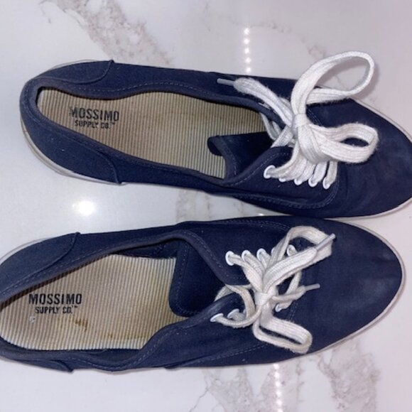 Target Keds style blue sneakers  Women's US10 - Picture 1 of 7